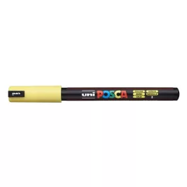 Dekormarker, 0,7 mm, UNI "Posca PC-1MR", sárga