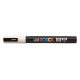Dekormarker, 0,9-1,3 mm, UNI "Posca PC-3M", bézs