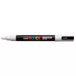 Dekormarker, 0,9-1,3 mm, UNI "Posca PC-3M", fehér