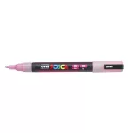 Dekormarker, 0,9-1,3 mm, UNI"Posca PC-3ML", fényes rózsaszín