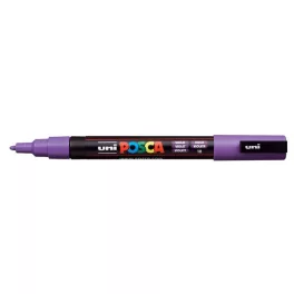 Dekormarker, 0,9-1,3 mm, UNI "Posca PC-3M", lila