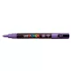 Dekormarker, 0,9-1,3 mm, UNI "Posca PC-3M", lila