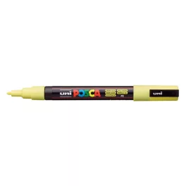   Dekormarker, 0,9-1,3 mm, UNI "Posca PC-3M", napsárga