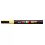 Dekormarker, 0,9-1,3 mm, UNI "Posca PC-3M", napsárga
