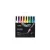 Dekormarker készlet, 0,9-1,3 mm, UNI "Posca PC-3M", 8 különböző pasztell szín