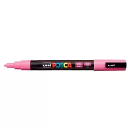   Dekormarker, 0,9-1,3 mm, UNI "Posca PC-3M", rózsaszín