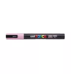 Dekormarker, 0,9-1,3 mm, UNI "Posca PC-3M", világos rózsaszín