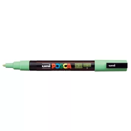   Dekormarker, 0,9-1,3 mm, UNI "Posca PC-3M", világoszöld