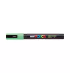 Dekormarker, 0,9-1,3 mm, UNI "Posca PC-3M", világoszöld