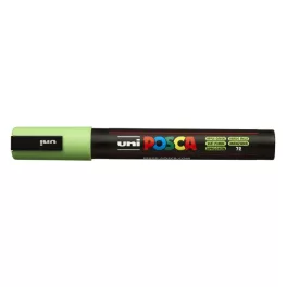   Dekormarker, 1,8-2,5 mm, UNI "Posca PC-5M", zöldalma