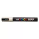 Dekormarker, 1,8-2,5 mm, UNI "Posca PC-5M", bézs