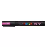 Dekormarker, 1,8-2,5 mm, UNI "Posca PC-5M", fluor rózsaszín