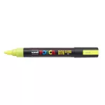 Dekormarker, 1,8-2,5 mm, UNI "Posca PC-5M", fluor sárga