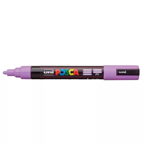 Dekormarker, 1,8-2,5 mm, UNI "Posca PC-5M", levendula
