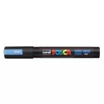 Dekormarker, 1,8-2,5 mm, UNI "Posca PC-5M", metálkék
