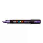 Dekormarker, 1,8-2,5 mm, UNI "Posca PC-5M", metállila