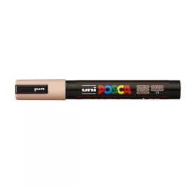   Dekormarker, 1,8-2,5 mm, UNI "Posca PC-5M", púder rózsaszín