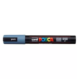   Dekormarker, 1,8-2,5 mm, UNI "Posca PC-5M", palaszürke