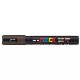   Dekormarker, 1,8-2,5 mm, UNI "Posca PC-5M", sötétbarna