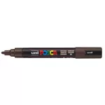Dekormarker, 1,8-2,5 mm, UNI "Posca PC-5M", sötétbarna