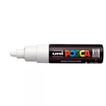 Dekormarker, 4,5-5,5 mm, UNI "Posca PC-7M", fehér