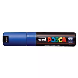 Dekormarker, 4,5-5,5 mm, UNI "Posca PC-7M", kék