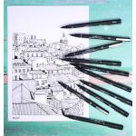 Rajzmarker, 1 mm, UNI PIN, fekete