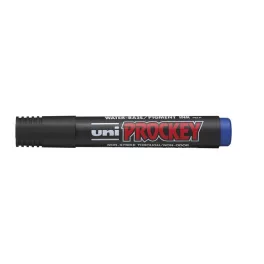   Jelölőmarker, vízbázisú, 1,2-1,8 mm, UNI "Prockey PM-122", kék