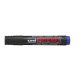 Jelölőmarker, vízbázisú, 1,2-1,8 mm, UNI "Prockey PM-122", kék