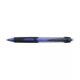  Golyóstoll, 0,4 mm, nyomógombos, UNI "SN-220 Powertank", kék