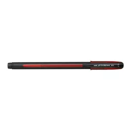   Golyóstoll, 0,3 mm, kupakos, UNI "SX-101 Jetstream", piros