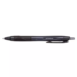   Golyóstoll, 0,35 mm, nyomógombos, fekete tolltest, UNI "SXN-157S Jetstream Sport Eco", fekete