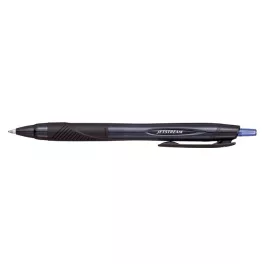   Golyóstoll, 0,35 mm, nyomógombos, fekete tolltest, UNI "SXN-157S Jetstream Sport Eco", kék