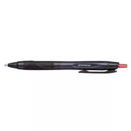   Golyóstoll, 0,35 mm, nyomógombos, fekete tolltest, UNI "SXN-157S Jetstream Sport Eco", piros