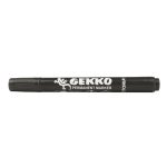 Alkoholos marker, 1-3 mm, kúpos, VICTORIA OFFICE, "Gekko", fekete