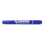 Alkoholos marker, 1-3 mm, kúpos, VICTORIA OFFICE, "Gekko", kék