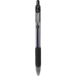   Golyóstoll, 0,27 mm, nyomógombos, ZEBRA "Z-Grip", fekete