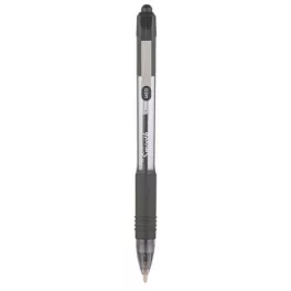   Golyóstoll, 0,27 mm, nyomógombos, ZEBRA "Z-Grip Smooth", fekete