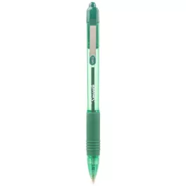   Golyóstoll, 0,27 mm, nyomógombos, ZEBRA "Z-Grip Smooth", zöld