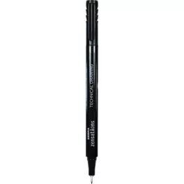 Műszaki rajztoll, 0,2 mm, ZEBRA, fekete
