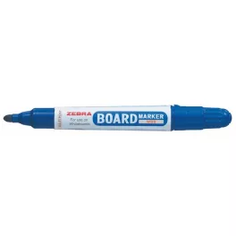   Táblamarker, 2,6 mm, kúpos, ZEBRA "Board Marker", kék