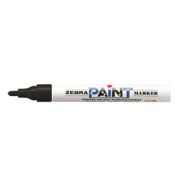 Lakkmarker, 3 mm, ZEBRA "Paint marker", fekete