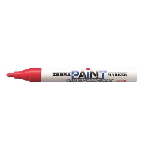 Lakkmarker, 3 mm, ZEBRA "Paint marker", piros
