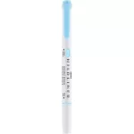 Szövegkiemelő, 1,0/3,5 mm, kétvégű, ZEBRA "Mildliner Fluorescent", kék