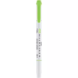   Szövegkiemelő, 1,0/3,5 mm, kétvégű ZEBRA "Mildliner Cool & Refined" zöld
