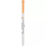 Szövegkiemelő, 1,0/3,5 mm, kétvégű, ZEBRA "Mildliner Fluorescent", narancs