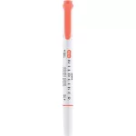 Szövegkiemelő, 1,0/3,5 mm, kétvégű, ZEBRA "Mildliner Warm", cinóber