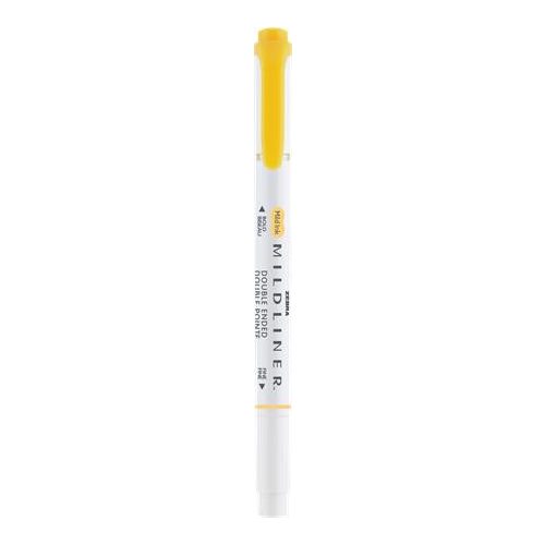 Szövegkiemelő, 1,0/3,5 mm, kétvégű, ZEBRA "Mildliner Warm", arany