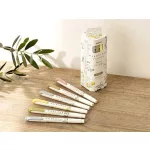 Szövegkiemelő készlet, 1,4/4 mm, kétvégű, ZEBRA "Mildliner Scented Fragrance", 6 különböző szín