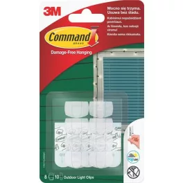   Kábelvezető ragasztócsíkkal, 8 db,  3M SCOTCH "Command™"